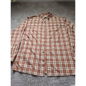 ll bean long sleeve shirt large tall